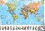  - World political laminated