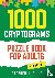 1000 Cryptograms Puzzle Boo...