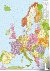Europe Post Codes Map Provi...