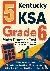 Nazari, Reza - 5 Kentucky KSA Grade 6 Math Practice Tests - Proven Practice for Top Scores with Detailed Explanations