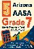 Nazari, Reza - 5 Arizona AASA Grade 7 Math Practice Tests - Proven Practice for Top Scores with Detailed Explanations