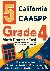 Nazari, Reza - 5 California CAASPP Grade 4 Math Practice Tests - Proven Practice for Top Scores with Detailed Explanations