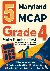 Nazari, Reza - 5 Maryland MCAP Grade 4 Math Practice Tests - Proven Practice for Top Scores with Detailed Explanations